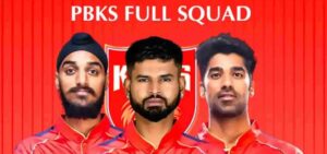 Punjab Kings 2025 All Squad List : पंजाब किंग्स आल स्क्वाड